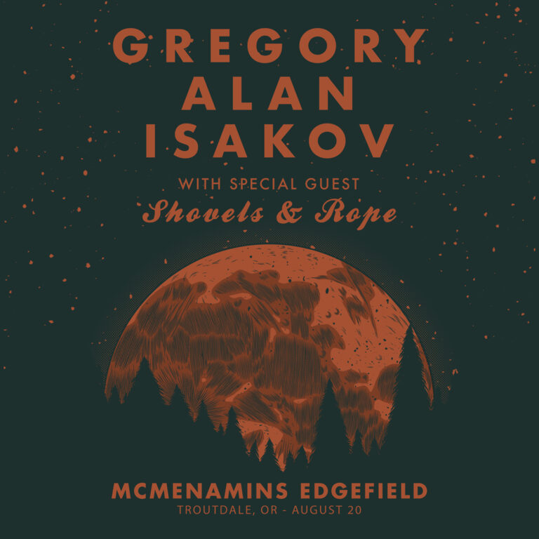 gregory alan isakov tour poster 2023